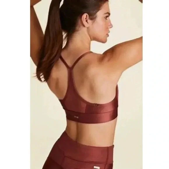 ALALA Raya Rib Bra in Desert Rose (Pinkish Brown) Size XS - Picture 3 of 10